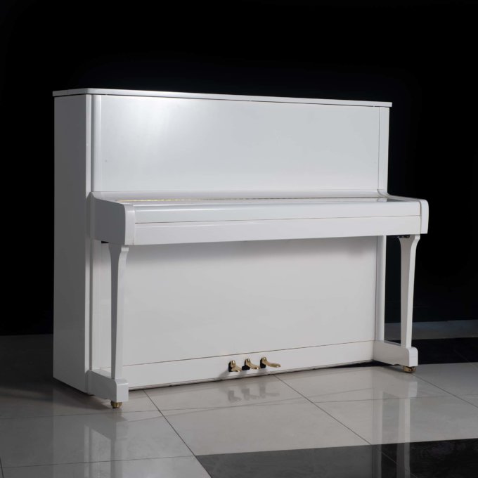 Пианино W. Hoffmann Vision V 120 (BU) белое, полированное