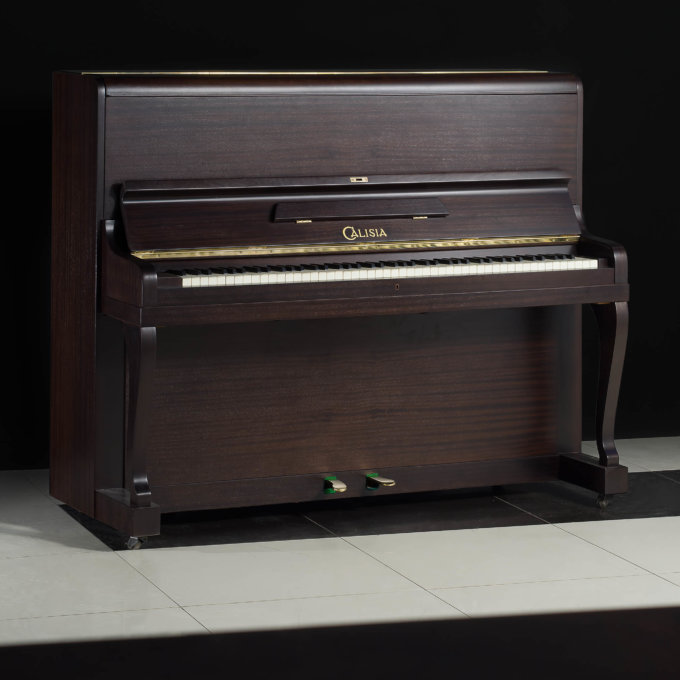 Пианино Calisia 1959 г. (BU) темный орех, сатинированное